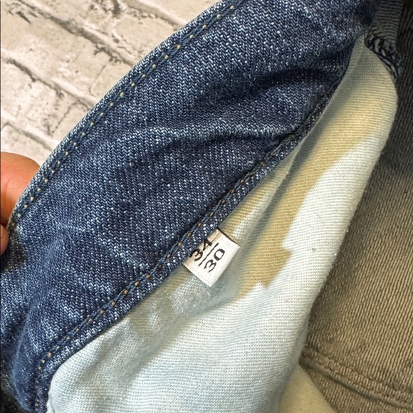 Rising Sun & Co mens 34x30 slim fit mid wash denim blue jeans EUC - Picture 4 of 7